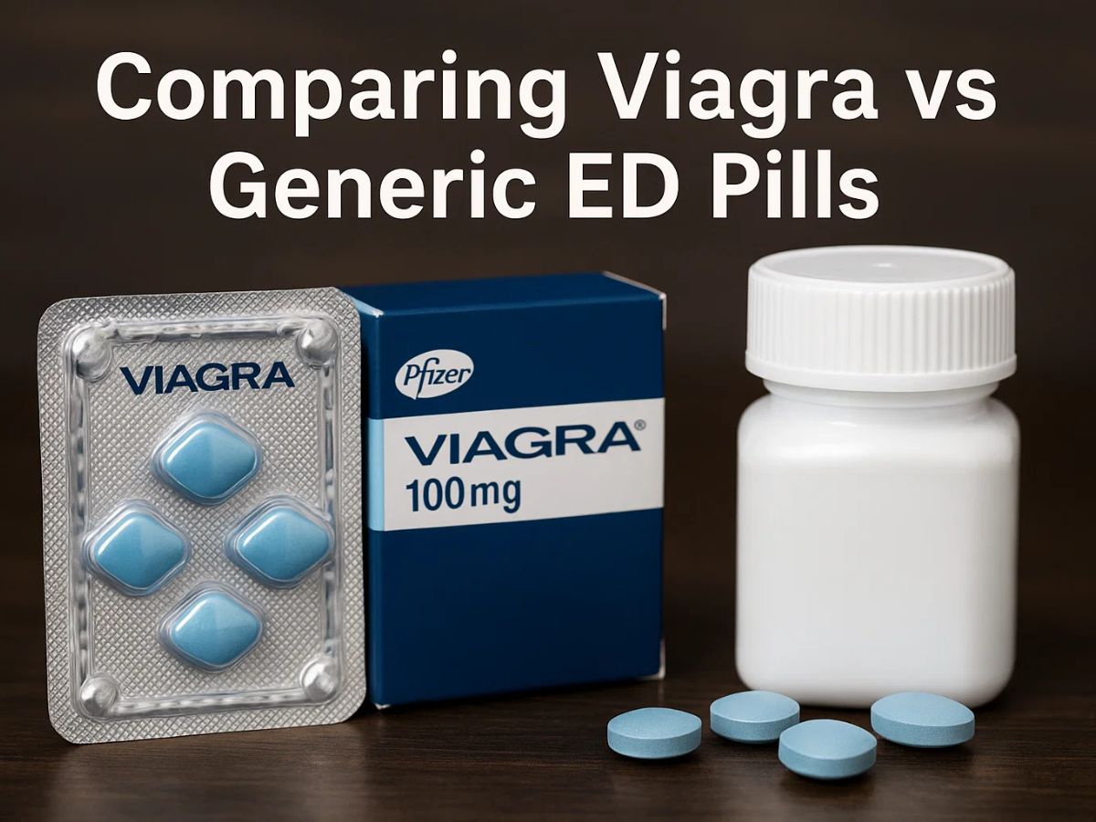 Comparing Viagra vs Generic ED Pills