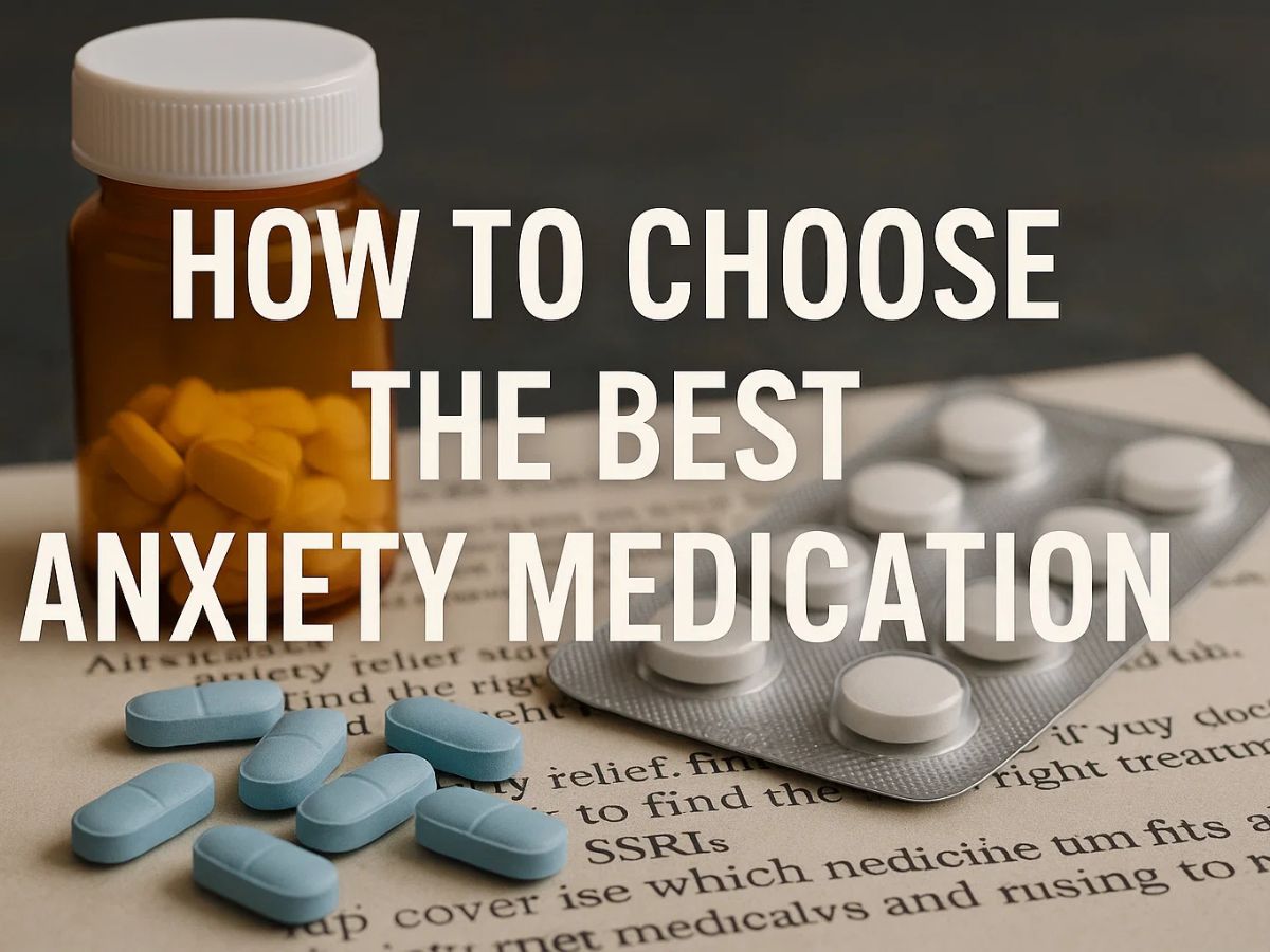 How to Choose the Best Anxiety Medication